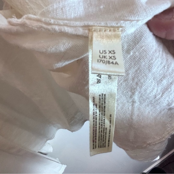 FREE PEOPLE Sz XS Intimately Free Line Eyelet Lace Cotton Open Front Kimono - Picture 7 of 12